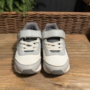 Reebok Kids White and Gray Sneakers